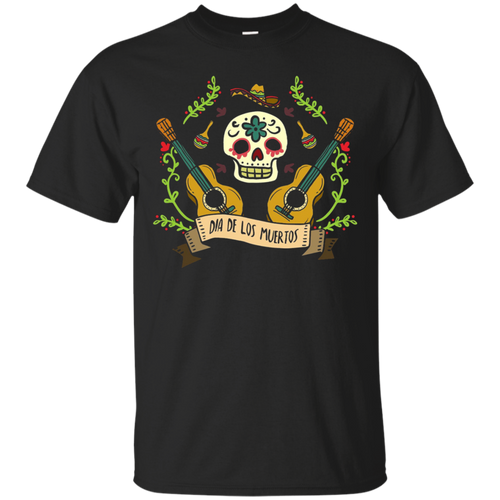 Day-Of-The-Dead-Skull-Dia-De-Los-Muertos-T-Shirt