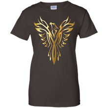 Gold-Phoenix-Mythical-Legendary-Bird-Graphic-Tee-Shirt