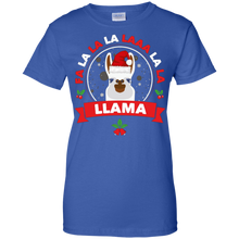 Fa-La-La-La-La-La-La-Llama---Funny-Christmas-T-Shirt-Unisex