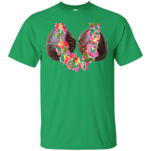 Hawaiian-Luau-Tiki-Coconut-Bra-Flower-Lei-Tee-Shirt-Costume