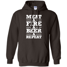 Grill-Meat-BBQ-Lover-T-Shirt-Meat-_amp_-Fire-_amp_-Beer-_amp_-Repeat