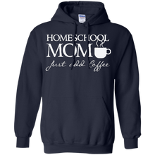 Homeschool-Mom---Just-add-coffee---Funny-Home-School-T-shirt