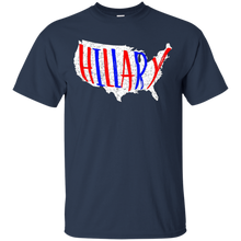 Hillary-United-States-Map-T-Shirt