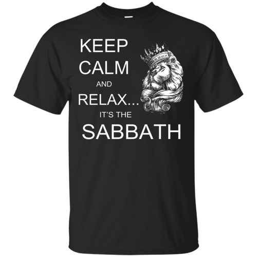 DBY-INK-Keep-Calm-and-Relax...It's-The-Sabbath-T-Shirt