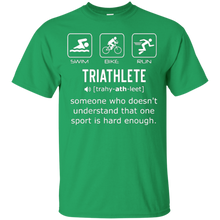 Funny-Triathlon-Shirt--Triathlete-Definition-Swim-Bike-RunBuy-Funny-Triathlon-Shirt--Triathlete-Definition-Swim