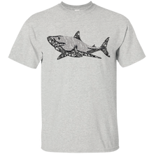 Great-White-Shark-Vintage-Look-T-Shirt