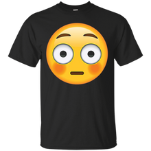 Flushed-Face-Embarrassed-Emoji-T-Shirt