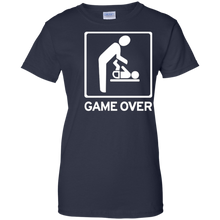 Game-Over-T-Shirt-Cool-New-Dad-New-Mom-Gift-Funny-Shirt