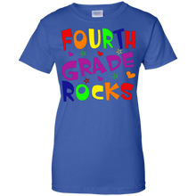 Fourth-Grade-Rocks-T-Shirt-School-Teacher-or-Student-T-Shirt