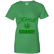 Hirish-For-Life-Marijuana-Pot-Leaf-T-shirt-Irish-Weed-smoke