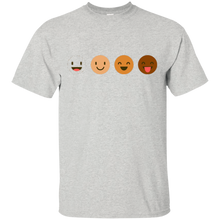 Happy-Shades-of-Brown-Emotes-T-shirt