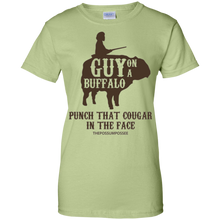 Guy-on-a-Buffalo-Shirt-~-Possum-Possee-Funny-Graphic-Tee
