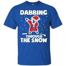 Dabbing-through-the-snow-t-shirt--santa-dabbing-t-shirt