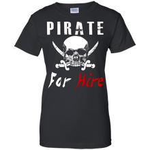 FUNNY-PIRATE-FOR-HIRE-T-SHIRT-Halloween-Costume-Pirates-Gift