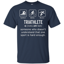 Funny-Triathlon-Shirt--Triathlete-Definition-Swim-Bike-RunBuy-Funny-Triathlon-Shirt--Triathlete-Definition-Swim