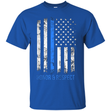 Honor-Respect-Thin-Blue-Line-Police-Lives-Matter-T-Shirt