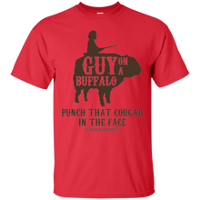 Guy-on-a-Buffalo-Shirt-~-Possum-Possee-Funny-Graphic-Tee