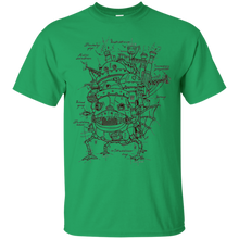 HOWL'S-MOVING-CASTLE-PLAN-T-SHIRT
