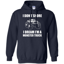 Funny-Monster-Truck-T-Shirt-I-Don't-Snore-Gift-Tee