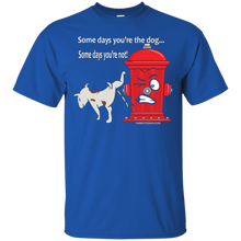 Dog-Peeing-on-a-Fire-Hydrant-Funny-T-Shirt---#FansRaved