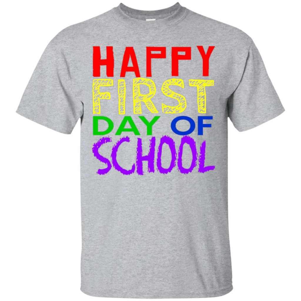Happy-First-Day-Of-School-Tshirt-Teacher-Student-MOM
