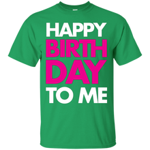 Happy-Birthday-to-Me-Pink-Girls-Fashion-T-Shirt-Family-Tee