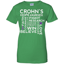 Crohn's-Disease-Awareness-T-shirt-Purple-Ribbon-Walk-Tee