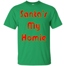 Funny-Tacky-Christmas-Santa's-My-Homie-T-Shirt