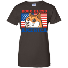 Doge-Bless-America---Funny-Unisex-T-Shirt