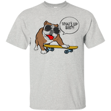 Funny-Cool-english-bulldog-on-board-T-Shirt