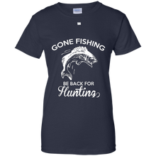 Gone-Fishing-Be-Back-For-Hunting-T-Shirt