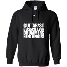 Guitarist-because-Drummers-need-heroes-T-shirt-Guitar-Music