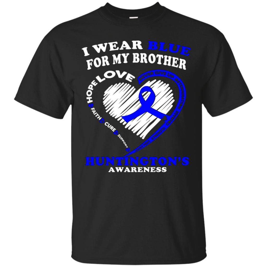 Huntington-Disease-Shirt---I-Wear-Blue-For-My-Brother