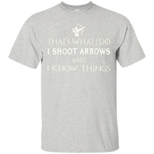 Funny-Archery-TShirt-Store---I-Shoot-Arrows-and-I-Know-Thin