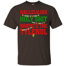 Hallelujah-Where's-The-Tylenol-Funny-Christmas-Movie-T-shirt