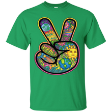 Colorful-Peace-Sign-Tee-Shirt