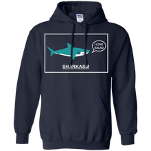 Funny-Sarcasm-_quot_Sharkasm_quot_-Shark-T-shirt---I-Love-Salad