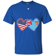 Fijian-American-Fiji-_amp_-America-Flag-T-Shirt