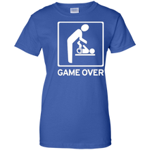 Game-Over-T-Shirt-Cool-New-Dad-New-Mom-Gift-Funny-Shirt