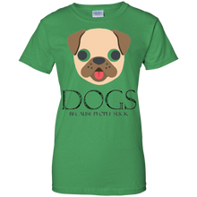 Dogs-Because-People-Suck-Funny-Dog-Emoji-T-Shirt-Emoticon