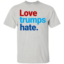 Colorful-Love-trumps-hate-T-Shirt-Bernie-Sanders-Clinton