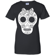 Girly-Sugar-Skull-Day-of-the-Dead-Color-Me-Shirt