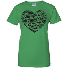 Heart-Cats-T-shirt