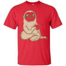 Funny-Sloth-And-Coffee-Tee-Shirt