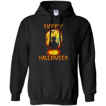 Happy-halloween-black-cat-T-shirt