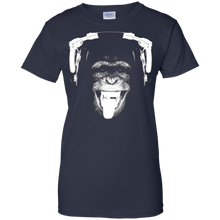 Disco-Monkey-DJ-Headphones-Chimpanzee-Funny-T-Shirt