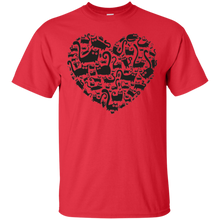 Heart-Cats-T-shirt