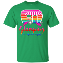 Glamping-is-my-Therapy-Camper-Flamingo-Tee-Shirt