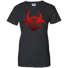 Grunge-Style-Unicode-Biohazard-Symbol-T-shirt