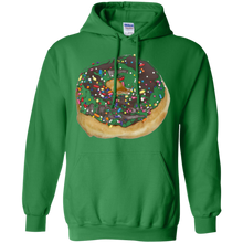 Chocolate-Icing-Colored-Sprinkles-Donut-T-shirt